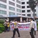 Kantor Bapenda Pemprov DKI di Demo Aliansi Pemuda Jakarta