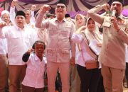 Targetkan Prabowo Jadi Presiden, DPC Gerindra Kabupaten Bekasi Lantik PAC dan Ranting se Kecamatan Cibarusah