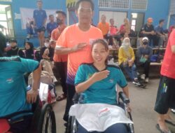 Devi Atlet NPCI Kabupaten Bekasi Penyumbang Emas Pertama PEPARDA VI Jawa Barat