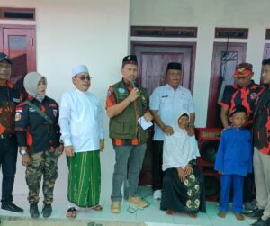 Tim Bedah Rumah MPC PP Kabupaten Bangun Rumah Yang Ditempati Seorang Nenek dan Yatim di Babelan