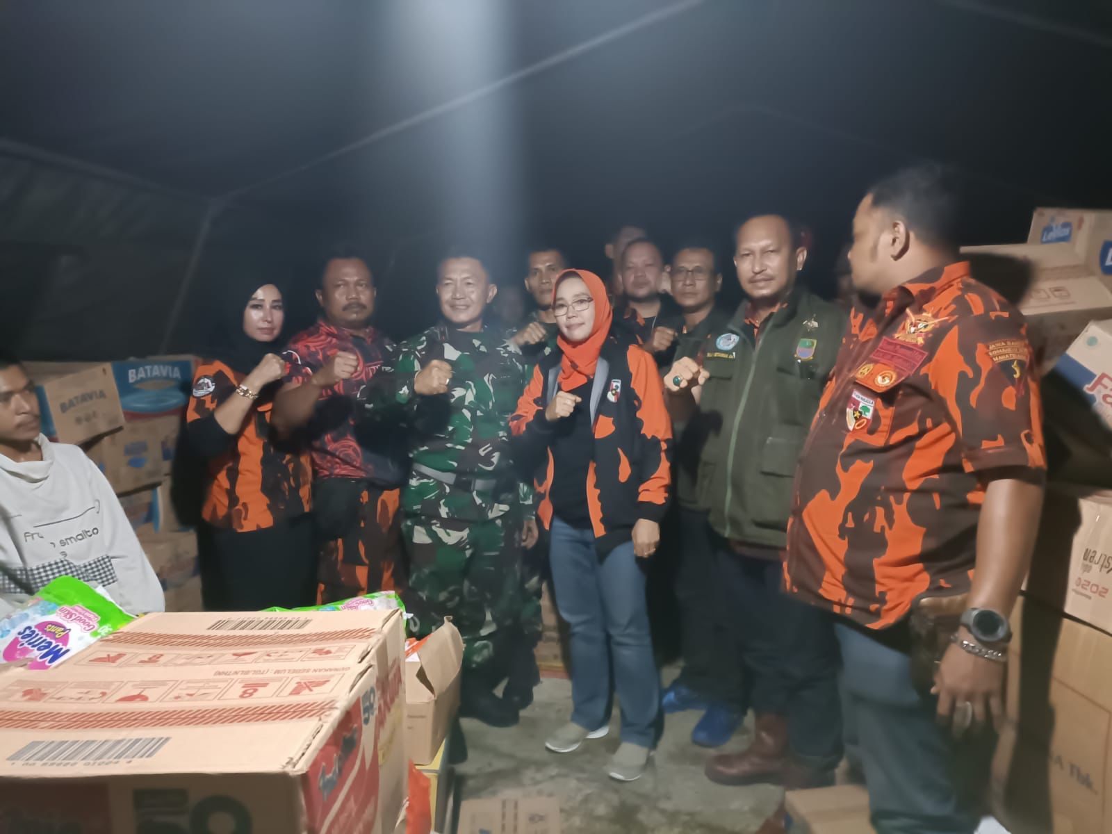 Korban Gempa Cianjur, Kembali Dapat Bantuan dari MPC PP Kabupaten Bekasi