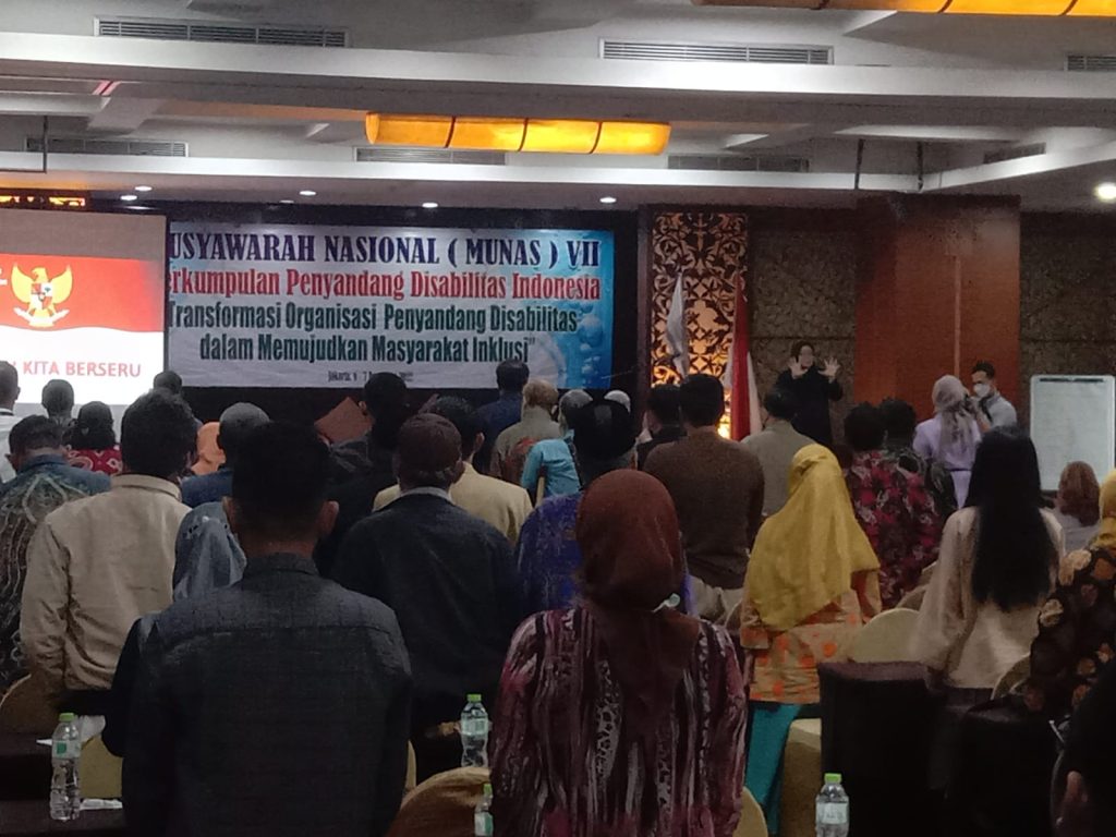 H. Norman Yulian Terpilih Menjadi Ketua Umum PPDI Periode 2022-2027 Dalam Musyawarah Nasional Perkumpulan Penyandang Disabilitas Indonesia (MUNAS PPDI) Ke-7