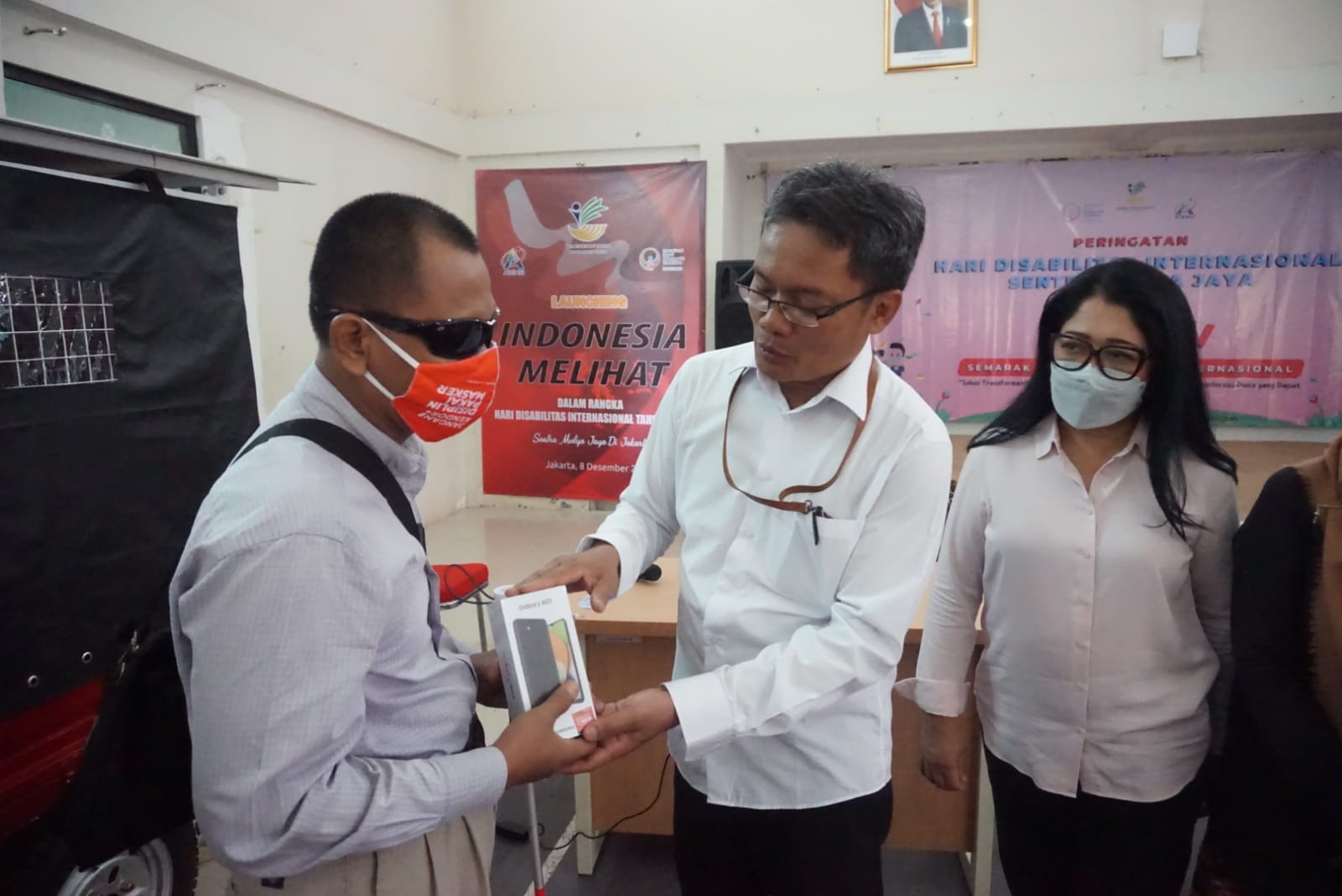 Kemensos RI Hadir di Hari Disabilitas Internasional Salurkan Bantuan ke Penyandang Disabilitas Rp 401 Juta