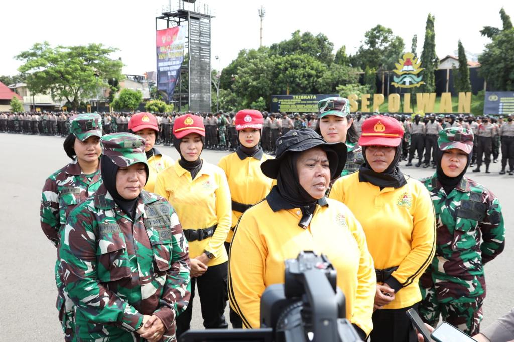 Gelar Diklat Integrasi, Kasepolwan Harapkan Wanita TNI-Polri Bersatu Jadi Pemersatu Bangsa