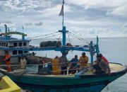 Antisipasi Konflik Antar Nelayan, Polres Sumenep Amankan Kapal Nelayan Asal Probolinggo di Laut Masalembu