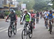 Gowes dan Bakti Sosial Kodim 0822 Bondowoso