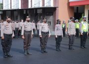 Polres Jember Kerahkan Ratusan Personil Gabungan Amankan Gerak Jalan Tajemtra 2022