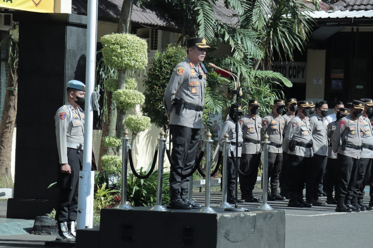 Polresta Malang Kota Siapkan 600 Personel Gabungan untuk Pengamanan Nataru