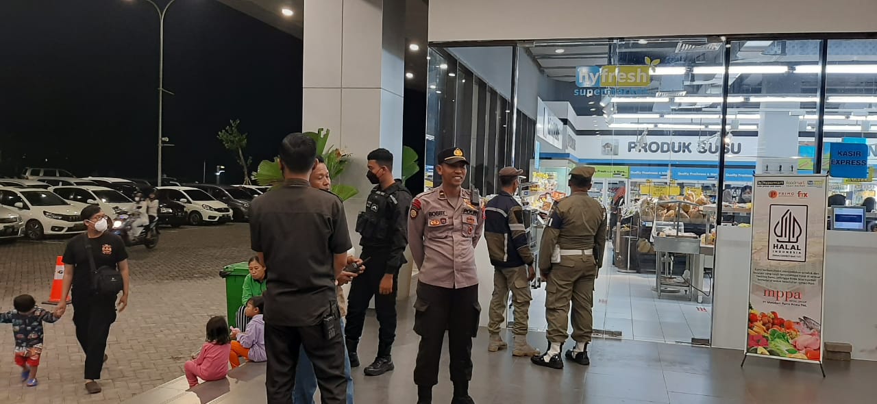 Menjaga Kamtibmas Polres Bondowoso patroli skala besar