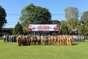 Polres Bondowoso Apel siaga integritas nasional berwawasan kebangsaan