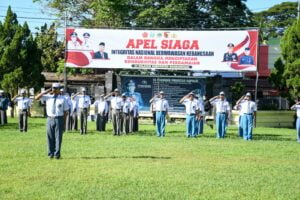 Dandim 0822 Bondowoso Hadiri Apel Penguatan Integritas Nasional Berwawasan Kebangsaan 