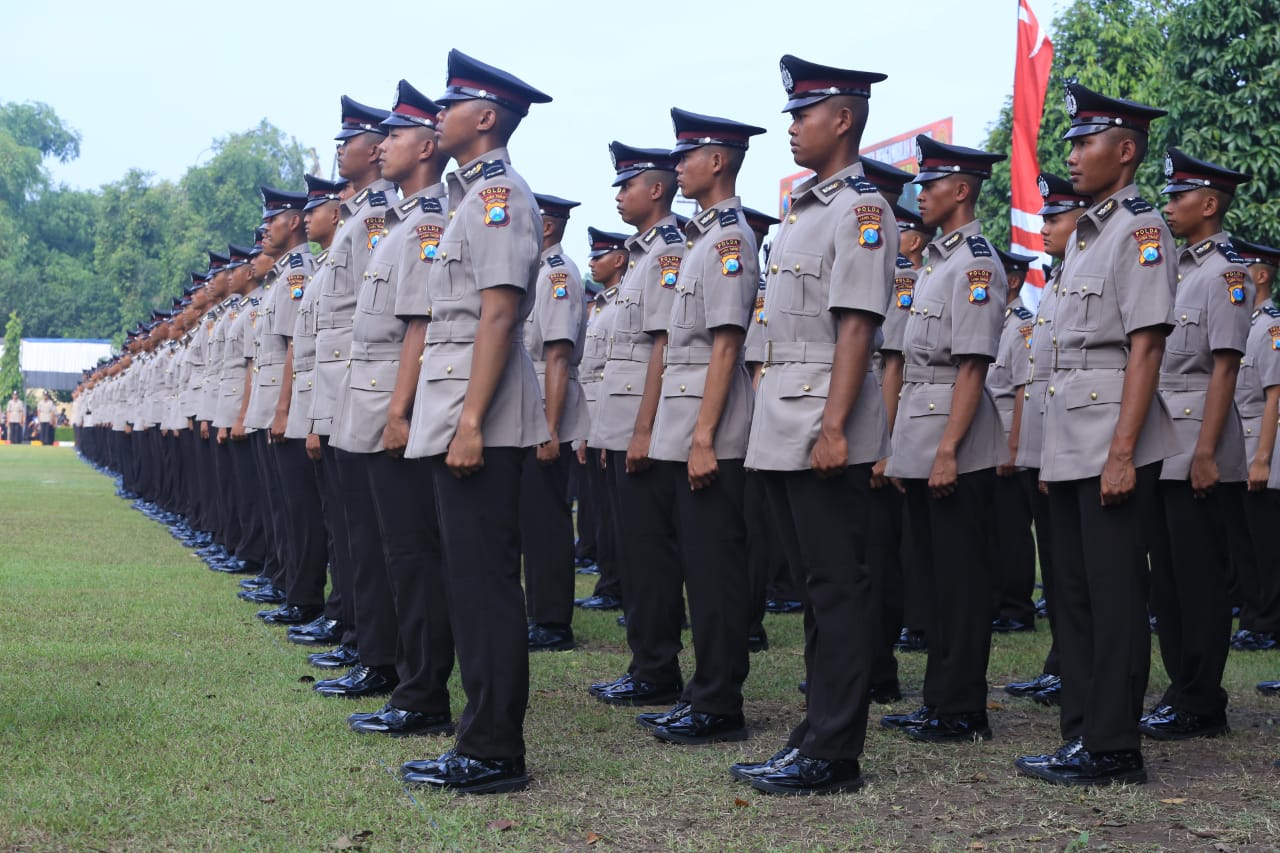 Kapolda Jatim Lantik 638 Bintara Baru Tahun Anggaran 2022