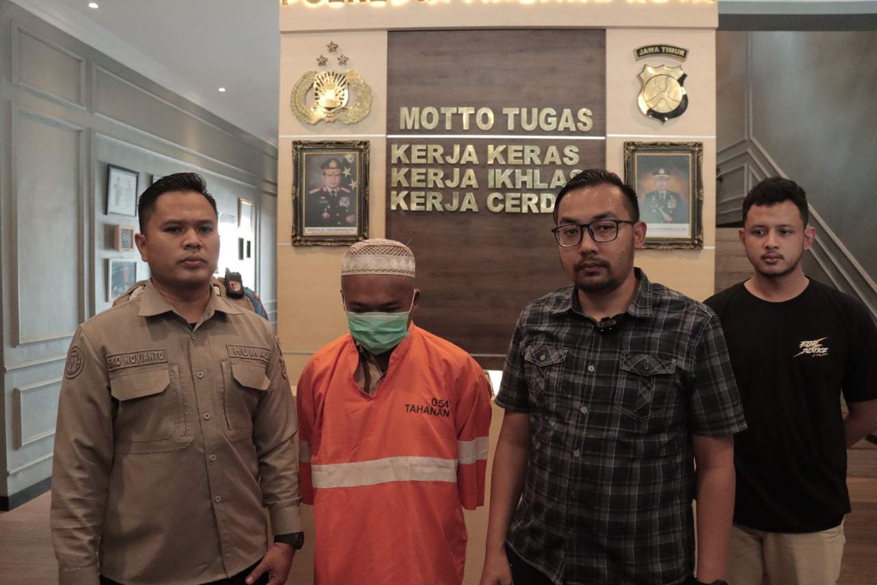 Gercep, Polisi di Malang Berhasil Amankan Terduga Pelaku Curas yang Viral di Medsos