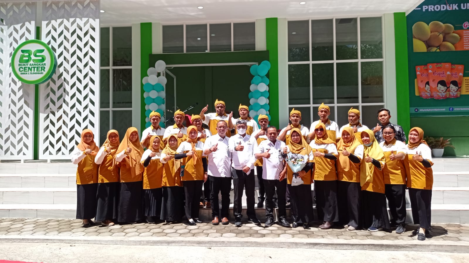 SMK Tlogosari Launching Bukit Sangkar Center 