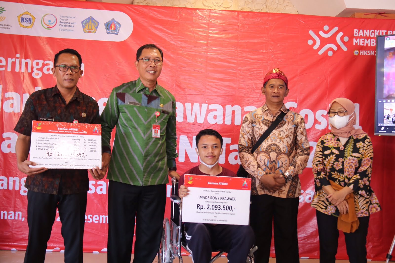 Keberkahan di Hari Jadi HKSN, Kementerian Sosial Peduli Terhadap Anak Yatim-piatu