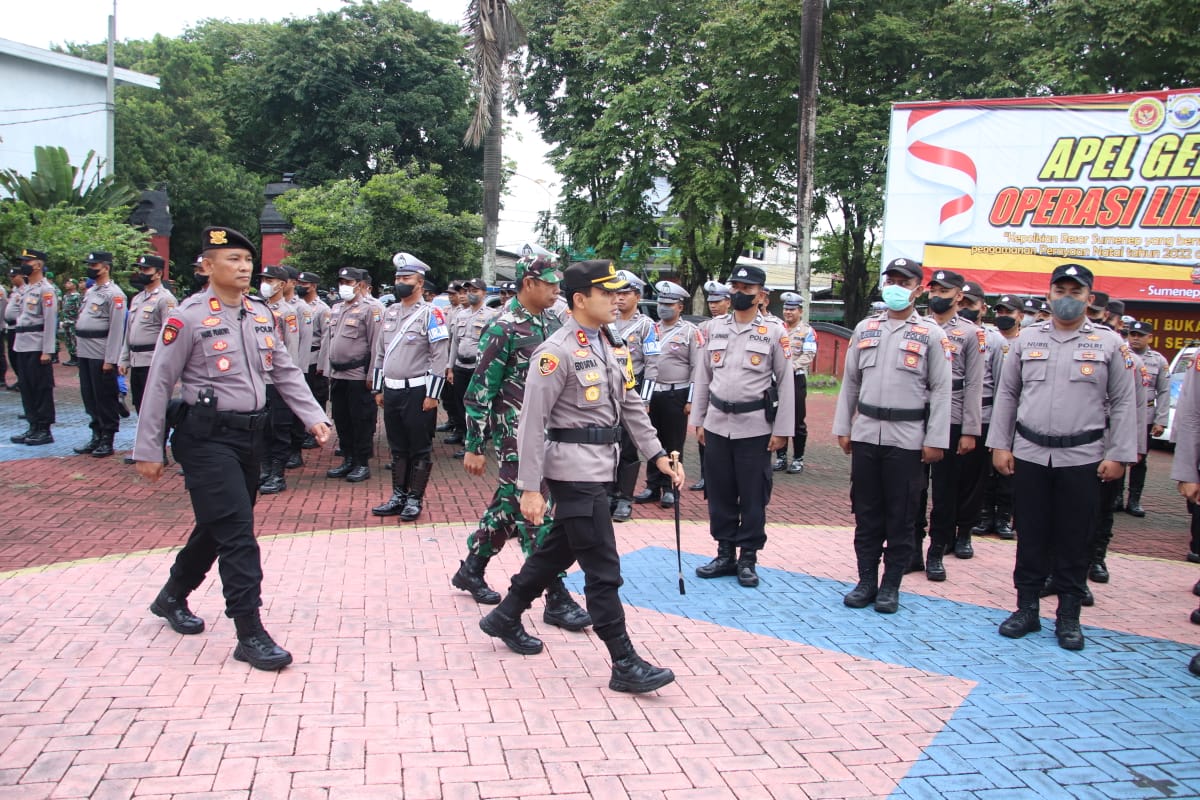 Kapolres Sumenep Minta Personel Gabungan Amankan Nataru Dengan Humanis