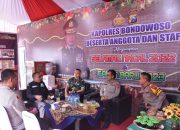 Dandim 0822 Bersama Forkopimda Bondowoso Cek Pos PAM Natal 2022 dan Tahun Baru 2023