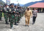 Natal di Puncak Papua Kondusif, Satgas Yonif R 303 Kostrad Komitmen Jaga Situasi