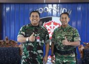 Pangdivif 3 Kostrad Mayjen TNI Novi Helmy Prasetya, S.I.P., M.I.P. Kunjungan Kerja ke Koopsau II