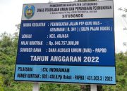 CV Indrawan Pelaksana Proyek didesa Kaymas Situbondo, Bakal dilaporkan ke APH.