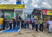 PASTIKAN PENGAMANAN NATAL DAN TAHUN BARU BERJALAN LANCAR, DANSAT BRIMOB POLDA KALTIM CEK POSKO PELAYANAN TERPADU DI BERAU