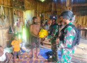 Hadir Ditengah Duka Warga Batas Batu Papua, Satgas Yonif R 514 Kostrad Bantu Proses Pemakaman