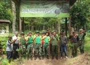 Peduli Cagar Budaya, Denpal Divif 2 Kostrad Tanam Ratusan Pohon