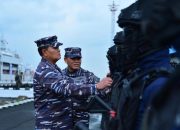 ADMIRAL INSPECTION, PANGLIMA TNI INSPEKSI PASUKAN DAN ALUTSISTA JELANG SERTIJAB KASAL