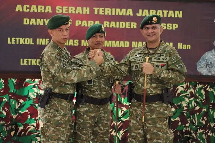 Letkol Inf Andi Zulhakim Asdar Resmi Jabat Danyonif PR 431 Divif 3 Kostrad