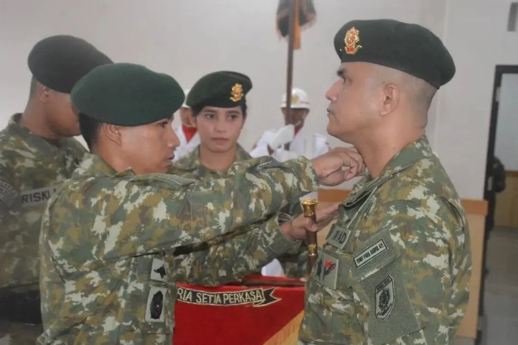 Letkol Inf Andi Zulhakim Asdar Resmi Jabat Danyonif PR 431 Divif 3 Kostrad