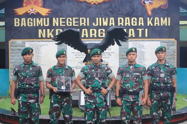 Di Tempa Menjadi Prajurit Intai Tempur, Yonif PR 501 Kostrad Lepas 4 Prajurit Terbaik