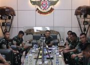 Danbrigif PR 17 Kostrad Kolonel Inf Febi Triandoko Sambangi Markas Tengkorak