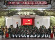 Kunjungan Kerja Pangdivif 3 Kostrad, Mayjen TNI Novi Helmy Prasetya ke Yonif PR 431 Kostrad