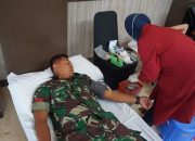 Partisipasi Kemanusiaan,Yonkav 8 Kostrad Sumbang Darah