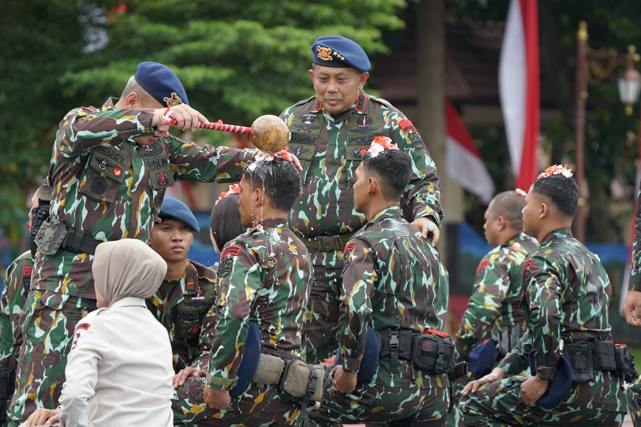 Pesan Dankorbrimob Polri Kepada Personel Yang Melaksanakan Korps Raport Periode 1 Januari 2023.