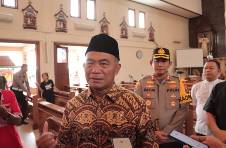 Pastikan Libur Nataru Aman, Kemenko PMK RI Kunjungi Gereja dan Pos Pam Polres Ponorogo