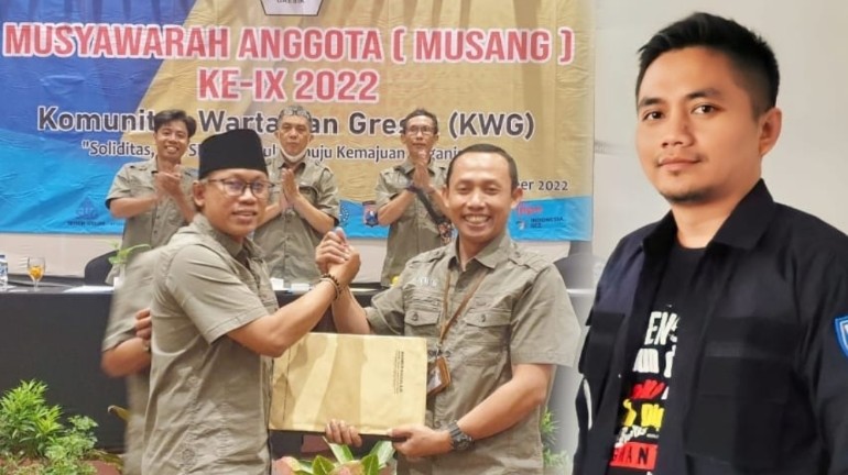 KJJT Wilayah Gresik Bombardir Ucapan Selamat atas Suksesnya Musyawarah Anggota Ke IX Komunitas Wartawan Gresik