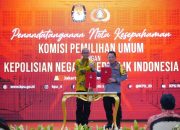 MoU dengan KPU, Kapolri: Jaga Persatuan Kesatuan di Pemilu 2024 Syarat Mutlak