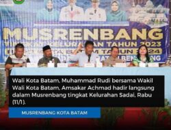 Dapat Keluhan Banjir Saat Musrenbang Kelurahan Sadai, Rudi – Amsakar Janji Bakal Segera Tindaklanjuti