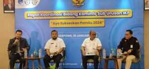 Dirjen IKP Kemenkominfo RI Gelar Rakor Sukseskan Pemilu 2024