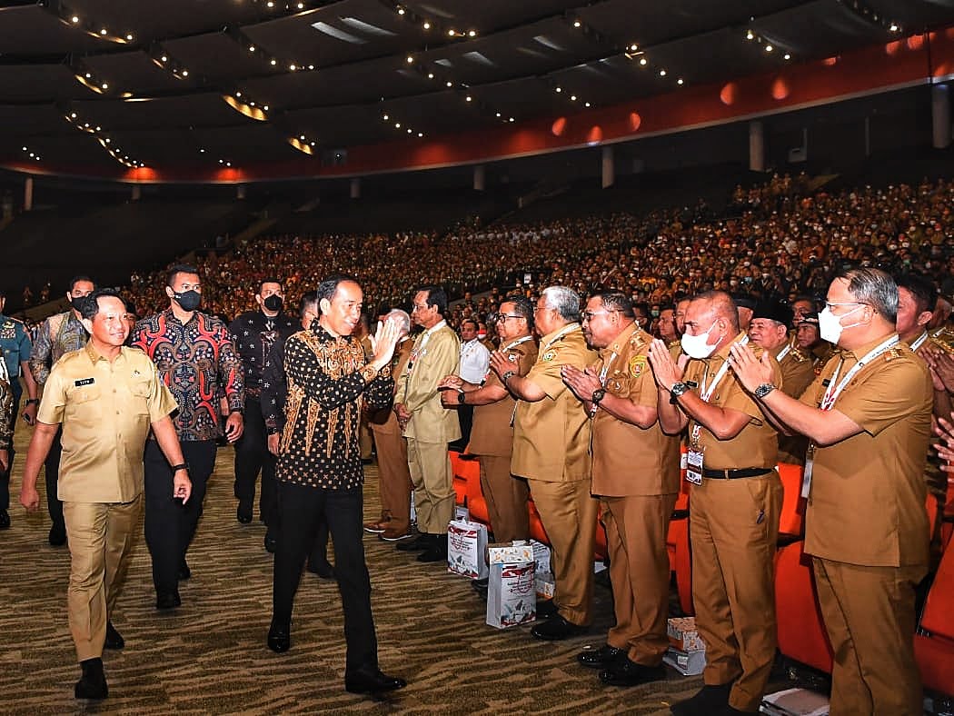 Edy Rahmayadi Hadiri Rakornas di Sentul Tahun 2023