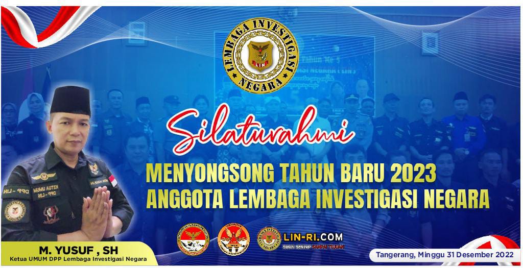 Keluarga Besar DPP LIN Ucapkan Selamat Tahun Baru 2023 