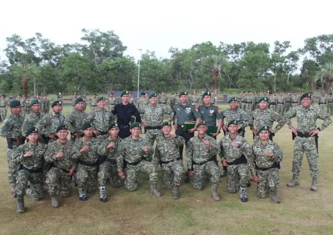 Yonif R 755 Kostrad Melepas Perwira Terbaiknya ke Tempat Pengabdian Baru