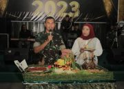 Keseruan Sambut Tahun Baru di Yonif Mekanis Raider 413 Kostrad