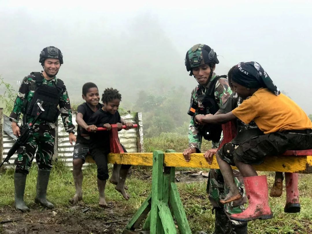 Wahana Bermain dan Belajar, "Taman Cakra Jawara" Cerdaskan Generasi Muda Masyarakat Distrik Yigi Papua Pegunungan