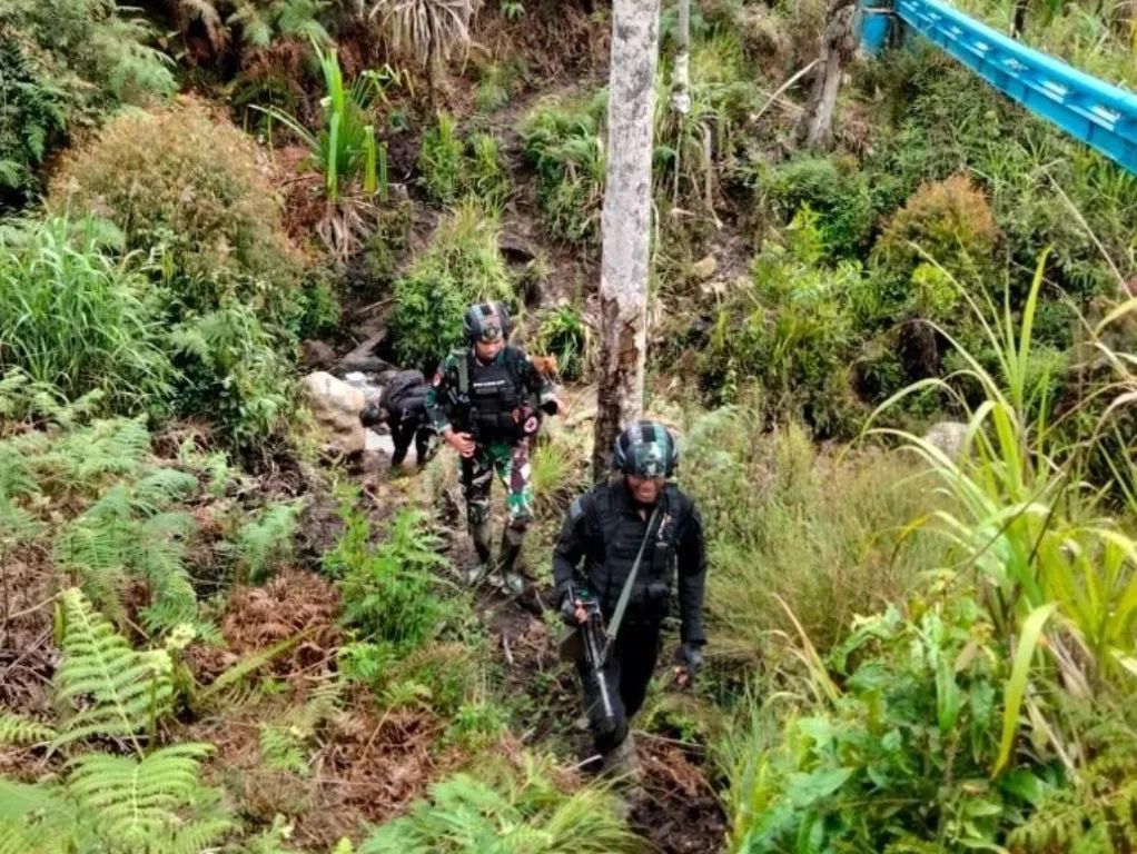 Ciptakan Suasana Kondusif Puncak Papua, Yonif R 303 Kostrad Melaksanakan Patroli Keamanan