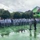 Siswa-Siswi SMAN 1 Bululawang Disiplin dan Kompak di Denpal Divif 2 Kostrad