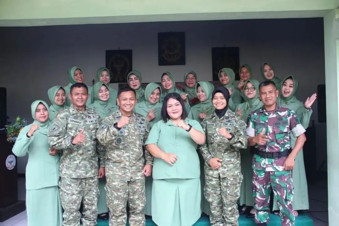 Ajen Divif 2 Kostrad Menggelar Acara Syukuran HUT ke-72 Corps Ajen TNI AD