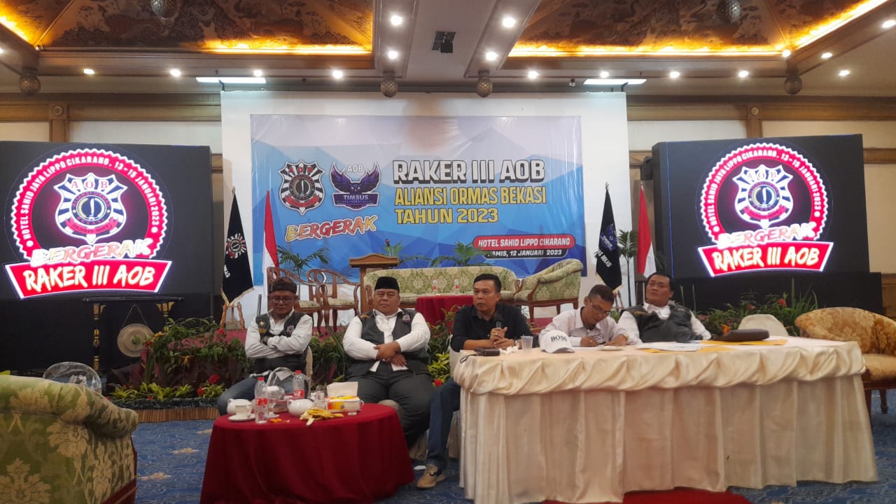 Gelar Rapat Kerja, Aliansi Ormas Bekasi Siapkan 8 Kader sebagai Calon Legislatif