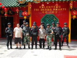 Patroli Gabungan TNI-Polri Menjaga Kamtibmas Di Provinsi Kalbar
